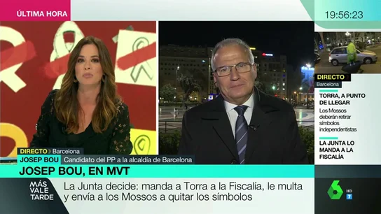 Josep Bou: "No podemos ir a las elecciones con las paredes, puertas y ventanas llenas de frases sectarias" Josep Bou: "No podemos ir a las elecciones con las paredes, puertas y ventanas llenas de frases sectarias"