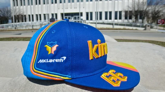 La gorra de Fernando Alonso para las 500 Millas de Indianápolis La gorra de Fernando Alonso para las 500 Millas de Indianápolis