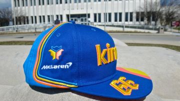 La gorra de Fernando Alonso para las 500 Millas de Indianápolis