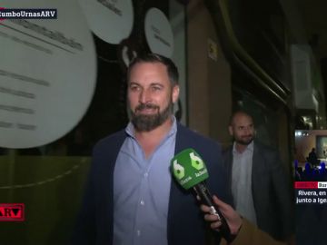 El líder de Vox Santiago Abascal El líder de Vox Santiago Abascal