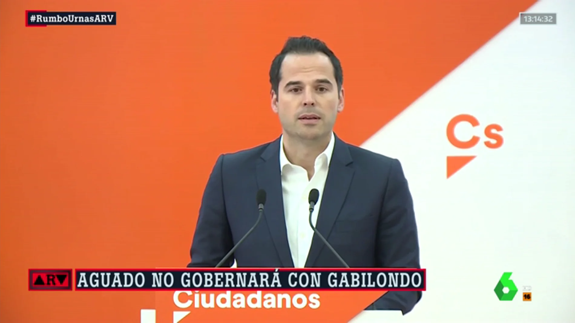 El candidato de Cs a la Comunidad de Madrid, Ignacio Aguado