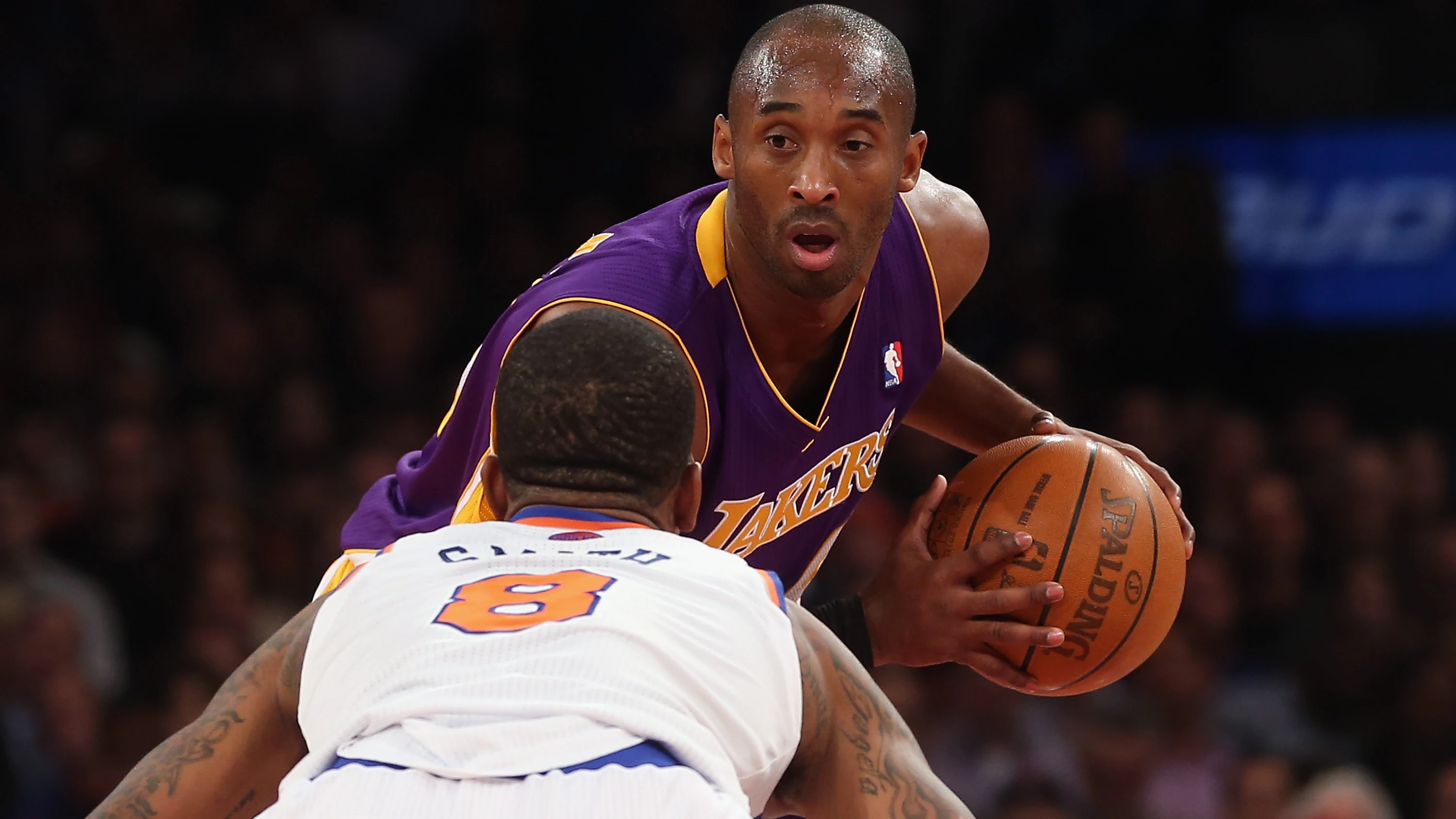 Kobe Bryant en un partido en el Madison