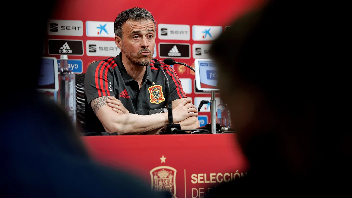 Luis Enrique comparece ante los medios Luis Enrique comparece ante los medios