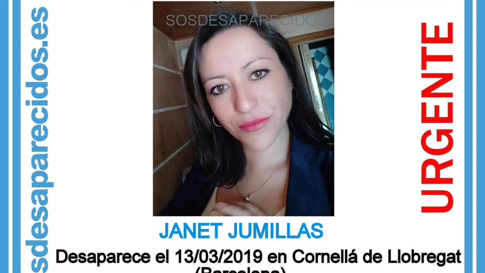 Janet Jumillas, la mujer de 39 años desaparecida en Cornellà