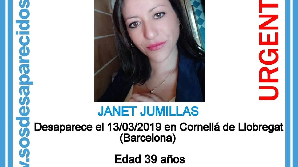 Janet Jumillas, la mujer de 39 años desaparecida en Cornellà