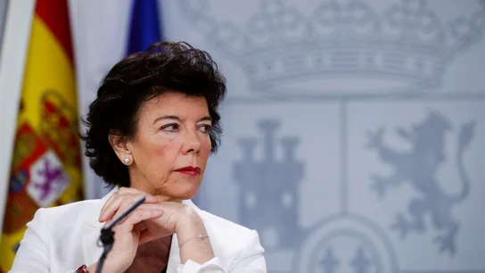 La ministra de Educación y Formación Profesional, Isabel Celaá La ministra de Educación y Formación Profesional, Isabel Celaá