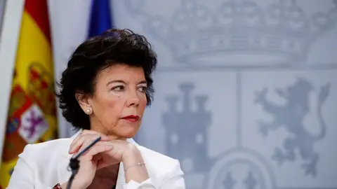 La ministra de Educación y Formación Profesional, Isabel Celaá La ministra de Educación y Formación Profesional, Isabel Celaá