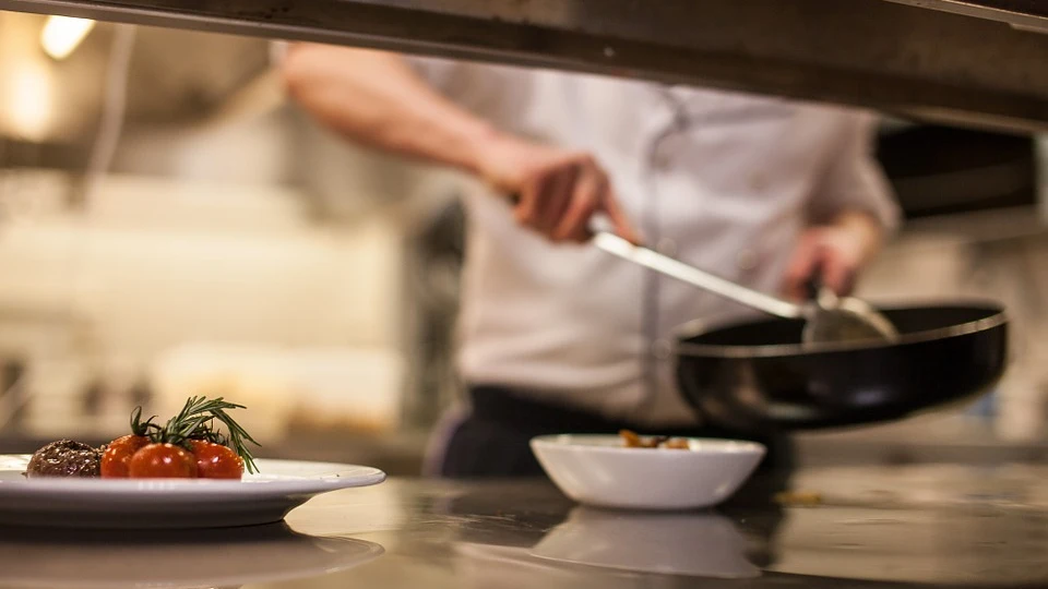 Cocina de un restaurante