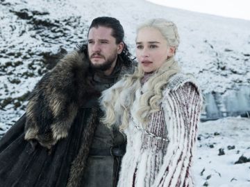 Daenerys y Jon en la última temporada de 'Juego de Tronos' Daenerys y Jon en la última temporada de 'Juego de Tronos'