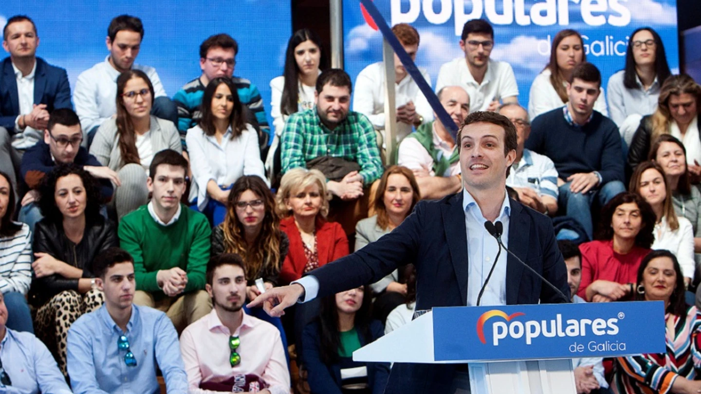 El presidente del PP, Pablo Casado El presidente del PP, Pablo Casado