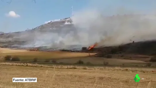 Imagen de incendio forestal Imagen de incendio forestal
