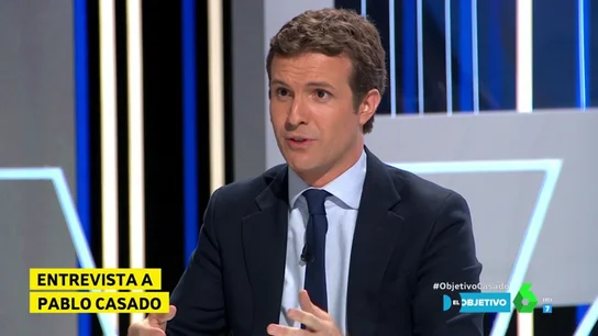 Pablo Casado en El Objetivo Pablo Casado en El Objetivo