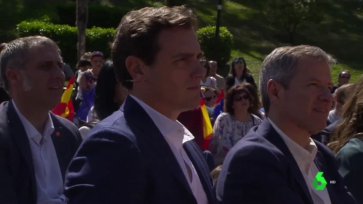 Albert Rivera en un acto en Zaragoza