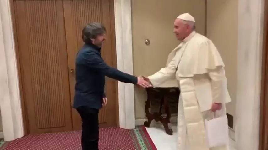 Jordi Évole, cara a cara con el papa Francisco en Salvados