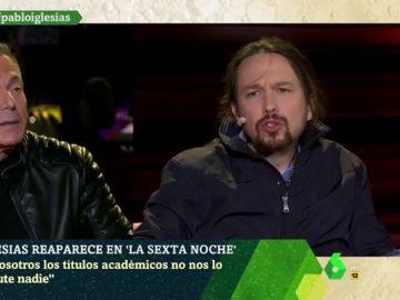 Pablo Iglesias respondiendo a Hilario Pino Pablo Iglesias respondiendo a Hilario Pino