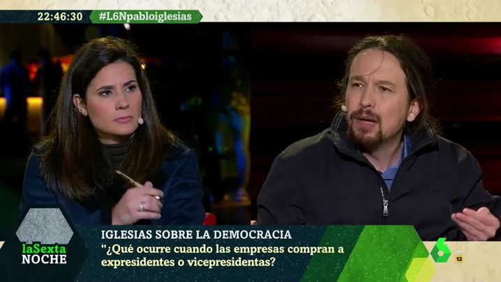 Pablo Iglesias: "Los bancos en España tienen más poder que los diputados y que el propio Tribunal Supremo"