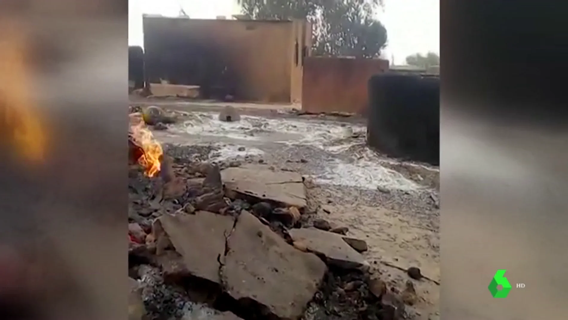 Una etnia maliense asesina a 135 personas de un poblado tras rodear y quemar sus viviendas