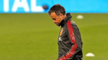 El seleccionador español, Luis Enrique