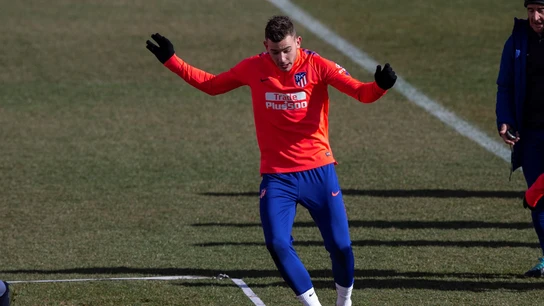 Lucas Hernández vuelve a los entrenamientos Lucas Hernández vuelve a los entrenamientos