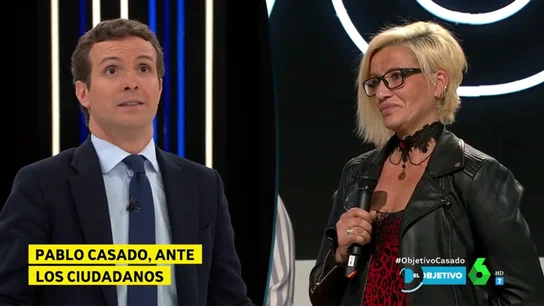 El encontronazo entre Pablo Casado e Irene Condal, catalana El encontronazo entre Pablo Casado e Irene Condal, catalana