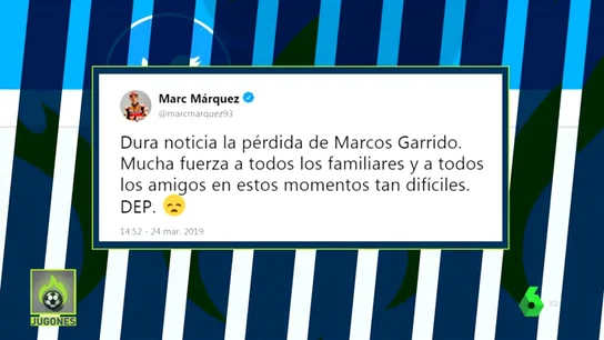 El mundo del deporte lamenta la muerte del joven piloto Marcos Garrido El mundo del deporte lamenta la muerte del joven piloto Marcos Garrido