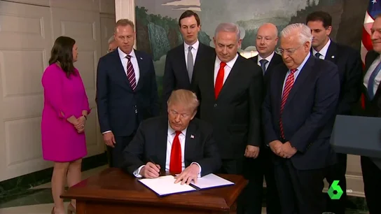 Trump reconoce oficialmente los Altos de Golán como un territorio israelí Trump reconoce oficialmente los Altos de Golán como un territorio israelí
