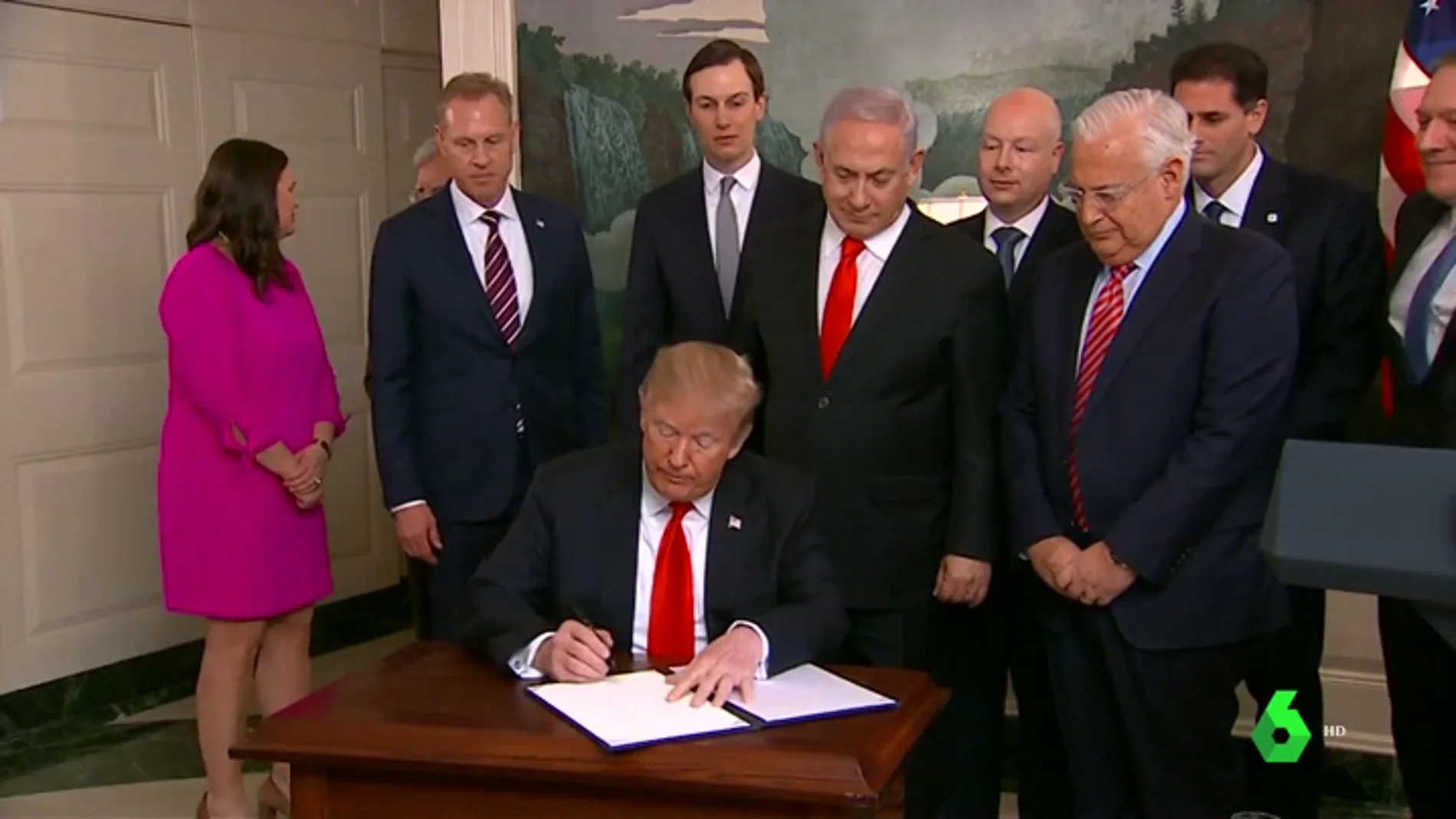 Trump reconoce oficialmente los Altos de Golán como un territorio israelí