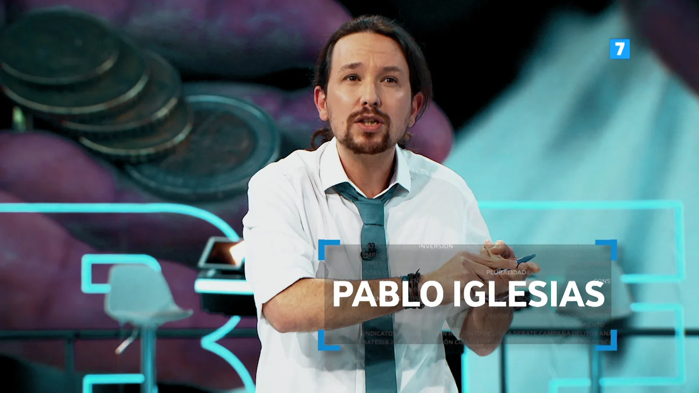 Pablo Iglesias, en El Objetivo Pablo Iglesias, en El Objetivo