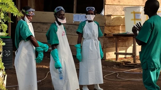 Personal de Médicos Sin Fronteras en República Democrática del Congo. Personal de Médicos Sin Fronteras en República Democrática del Congo.