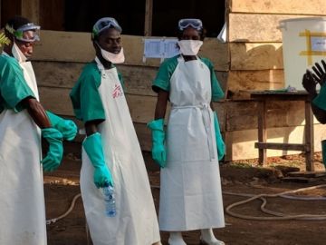 Personal de Médicos Sin Fronteras en República Democrática del Congo. Personal de Médicos Sin Fronteras en República Democrática del Congo.