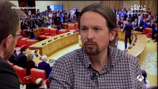 Pablo Iglesias, en El Hormiguero Pablo Iglesias, en El Hormiguero