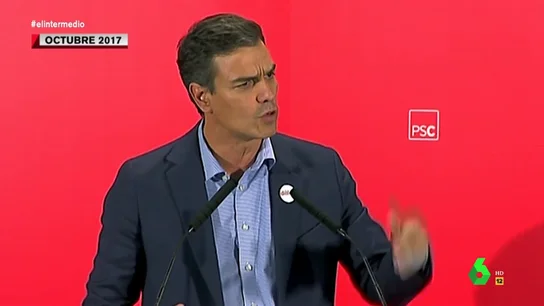 Así es cómo Pedro Sánchez defendía derogar la ley mordaza y prometía retirarla al llegar al Gobierno Así es cómo Pedro Sánchez defendía derogar la ley mordaza y prometía retirarla al llegar al Gobierno