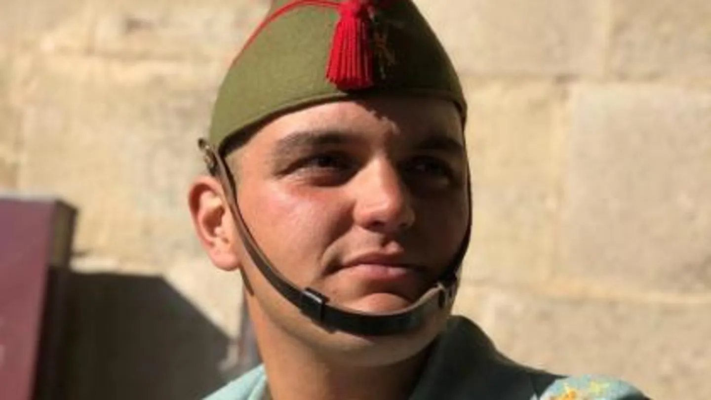 El legionario mallorquín fallecido, Alejandro Jiménez Cruz. El legionario mallorquín fallecido, Alejandro Jiménez Cruz.