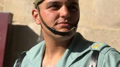 El legionario mallorquín fallecido, Alejandro Jiménez Cruz.
