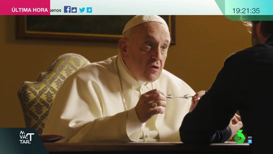 El papa responde a Évole sobre las concertinas: "Es tan la inconsciencia que parece lo más natural. Nos hemos acostumbrado a esto" El papa responde a Évole sobre las concertinas: "Es tan la inconsciencia que parece lo más natural. Nos hemos acostumbrado a esto"