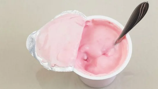 Yogurt de fresa Yogurt de fresa