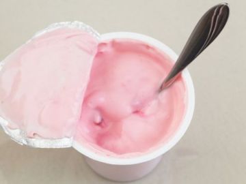 Yogurt de fresa Yogurt de fresa