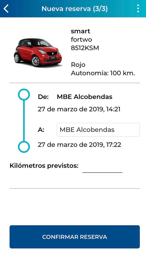 share4business es un servicio de movilidad basado en una aplicación