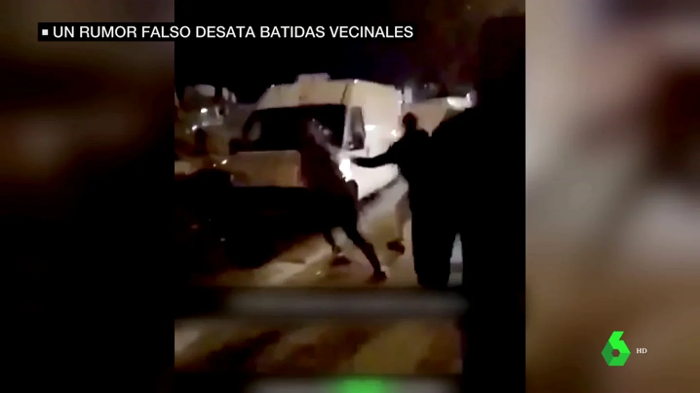 Decenas de franceses realizan batidas contra hombres de etnia romaní tras difundir que traficaban con menores Decenas de franceses realizan batidas contra hombres de etnia romaní tras difundir que traficaban con menores