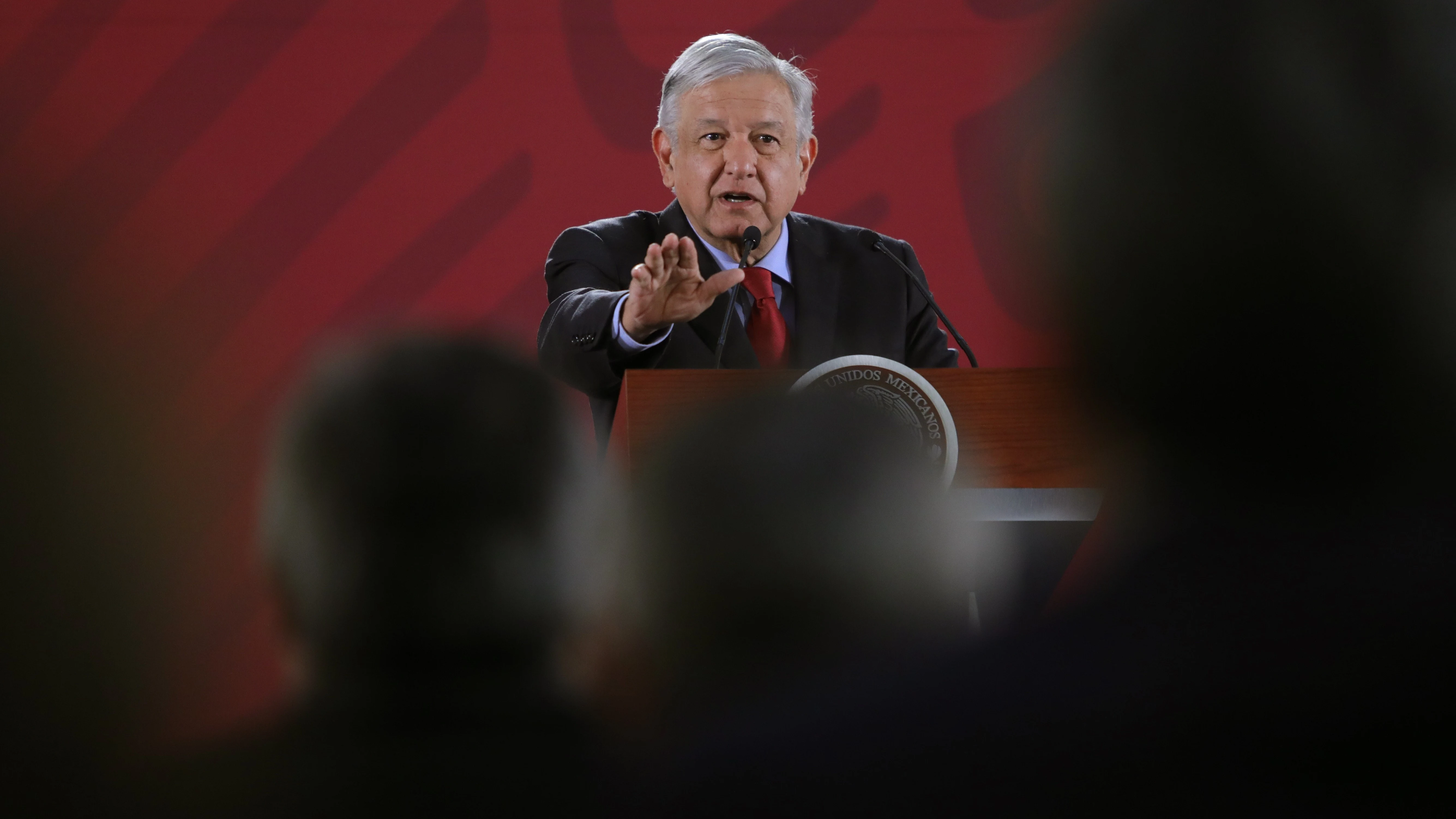 El presidente de México Andrés Manuel López Obrador 