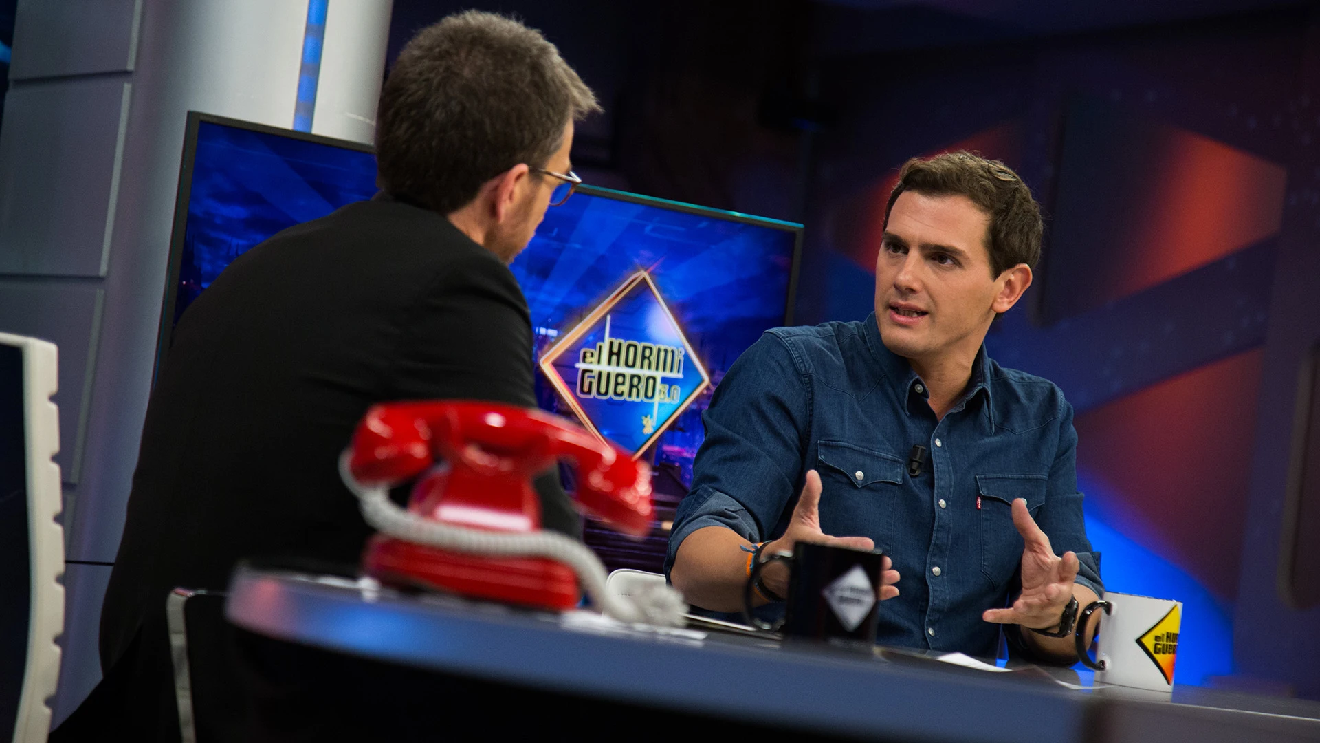 Albert Rivera, durante su entrevista en 'El Hormiguero'.