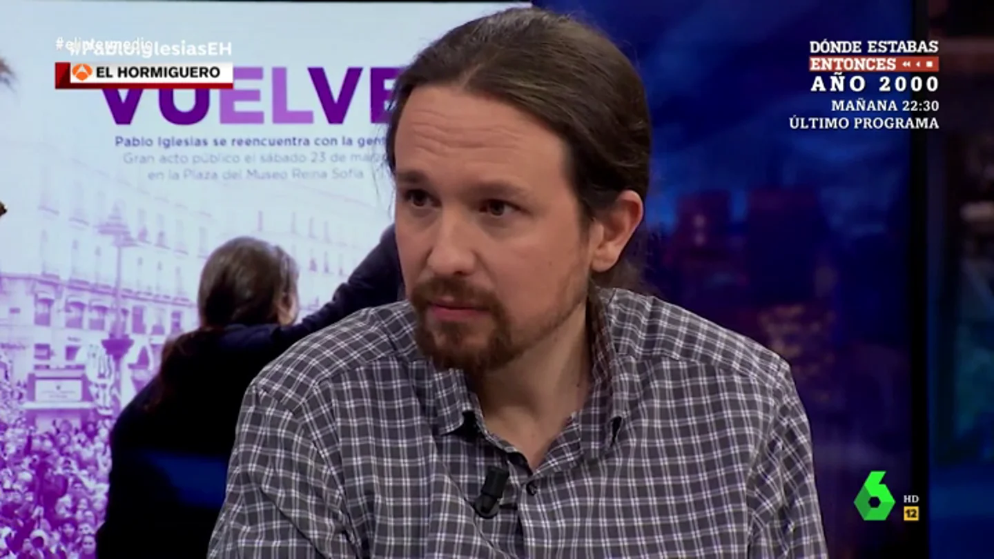 "No me fío de nadie en política" y otras confesiones de Pablo Iglesias en plena precampaña "No me fío de nadie en política" y otras confesiones de Pablo Iglesias en plena precampaña