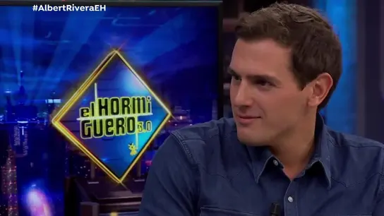 El líder de Ciudadanos, Albert Rivera, en El Hormiguero El líder de Ciudadanos, Albert Rivera, en El Hormiguero