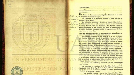 Tratado Definitivo de Paz y Amistad entre la República Mexicana y S.M.C. la Reina Gobernadora de España Tratado Definitivo de Paz y Amistad entre la República Mexicana y S.M.C. la Reina Gobernadora de España