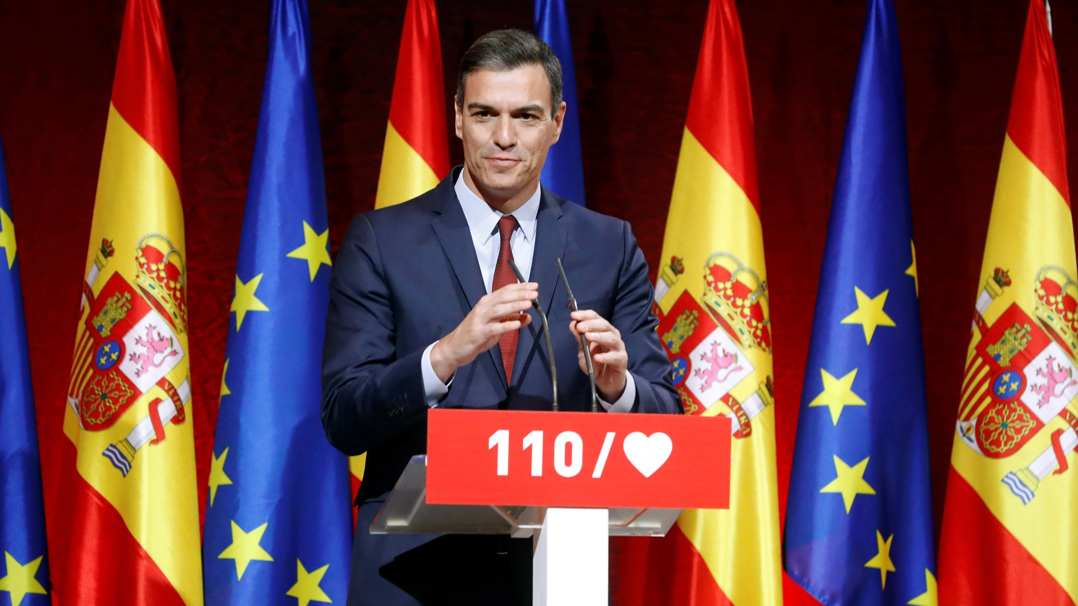 El secretario general del PSOE y presidente del Gobierno, Pedro Sánchez