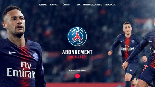 La imagen de la campaña de abonos para la temporada 2019-2020 del PSG La imagen de la campaña de abonos para la temporada 2019-2020 del PSG