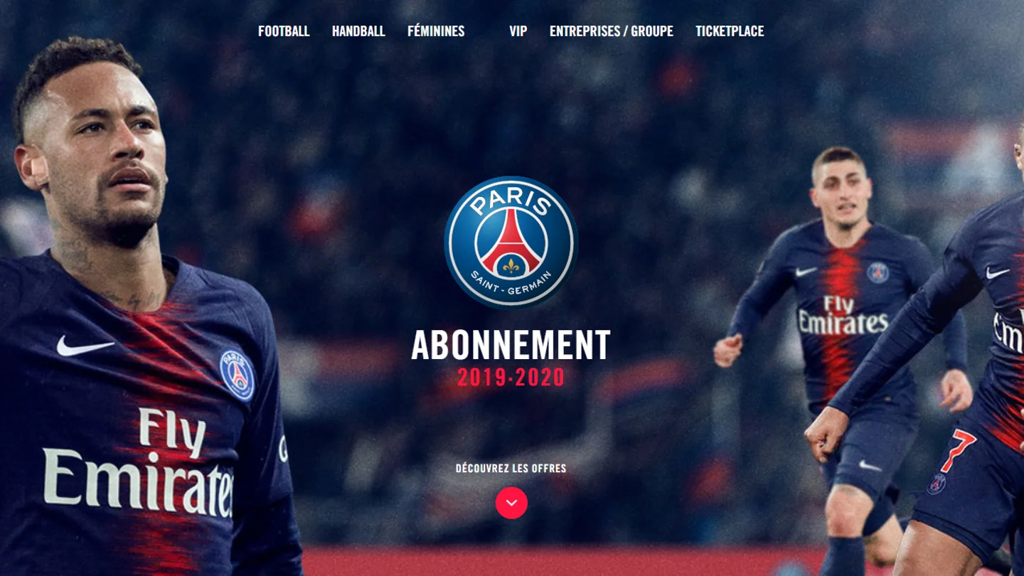 La imagen de la campaña de abonos para la temporada 2019-2020 del PSG La imagen de la campaña de abonos para la temporada 2019-2020 del PSG