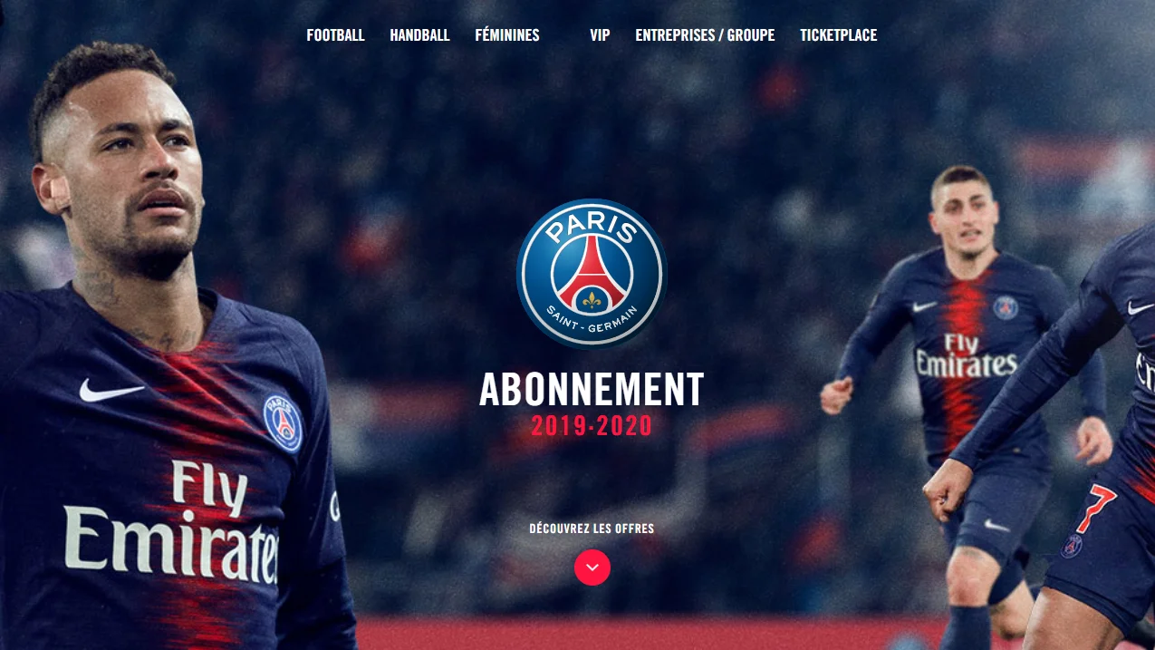 La imagen de la campaña de abonos para la temporada 2019-2020 del PSG