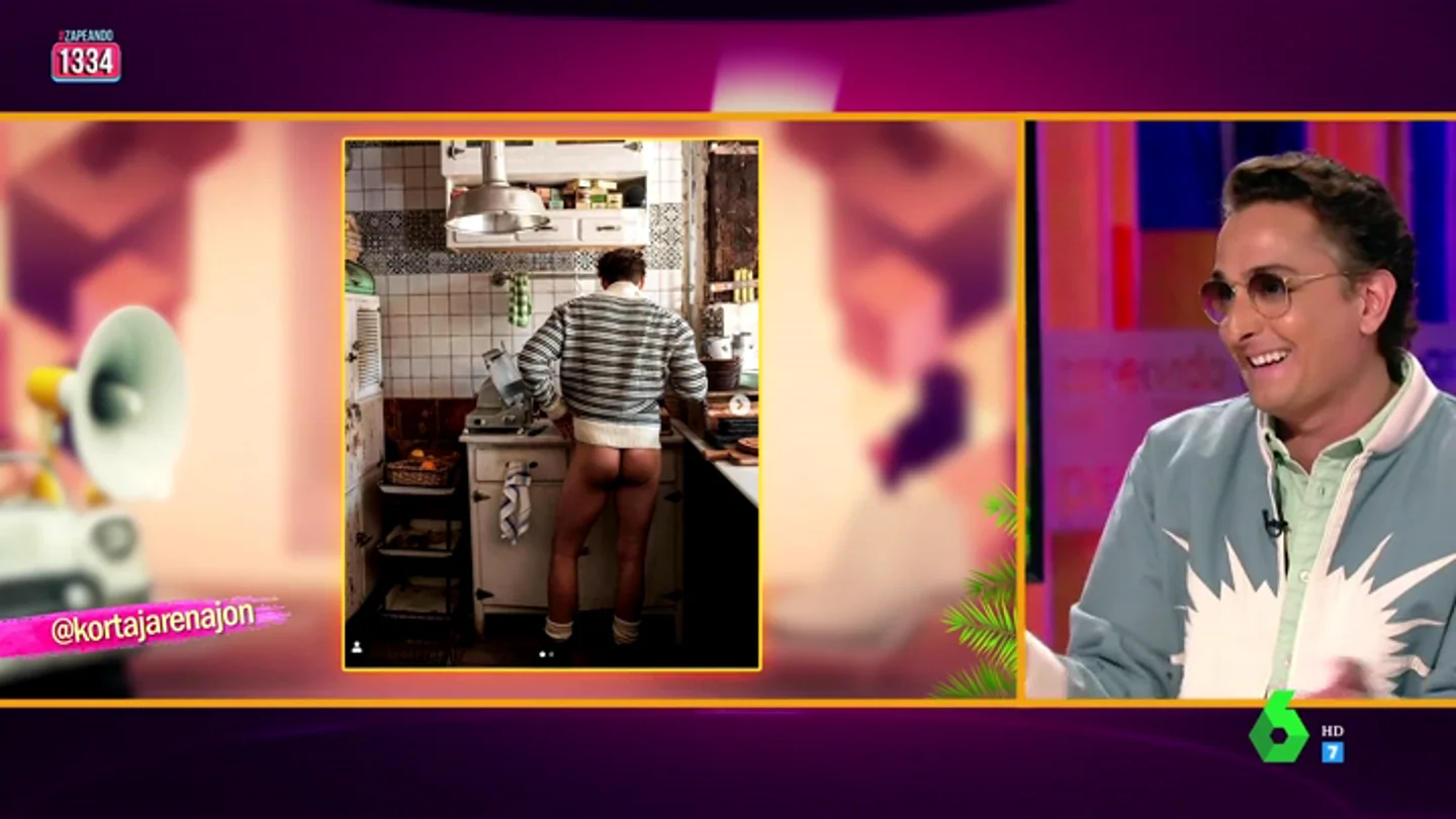 Josie, sobre la llamativa fotografía de Jon Kortajarena con el culo al aire Josie, sobre la llamativa fotografía de Jon Kortajarena con el culo al aire