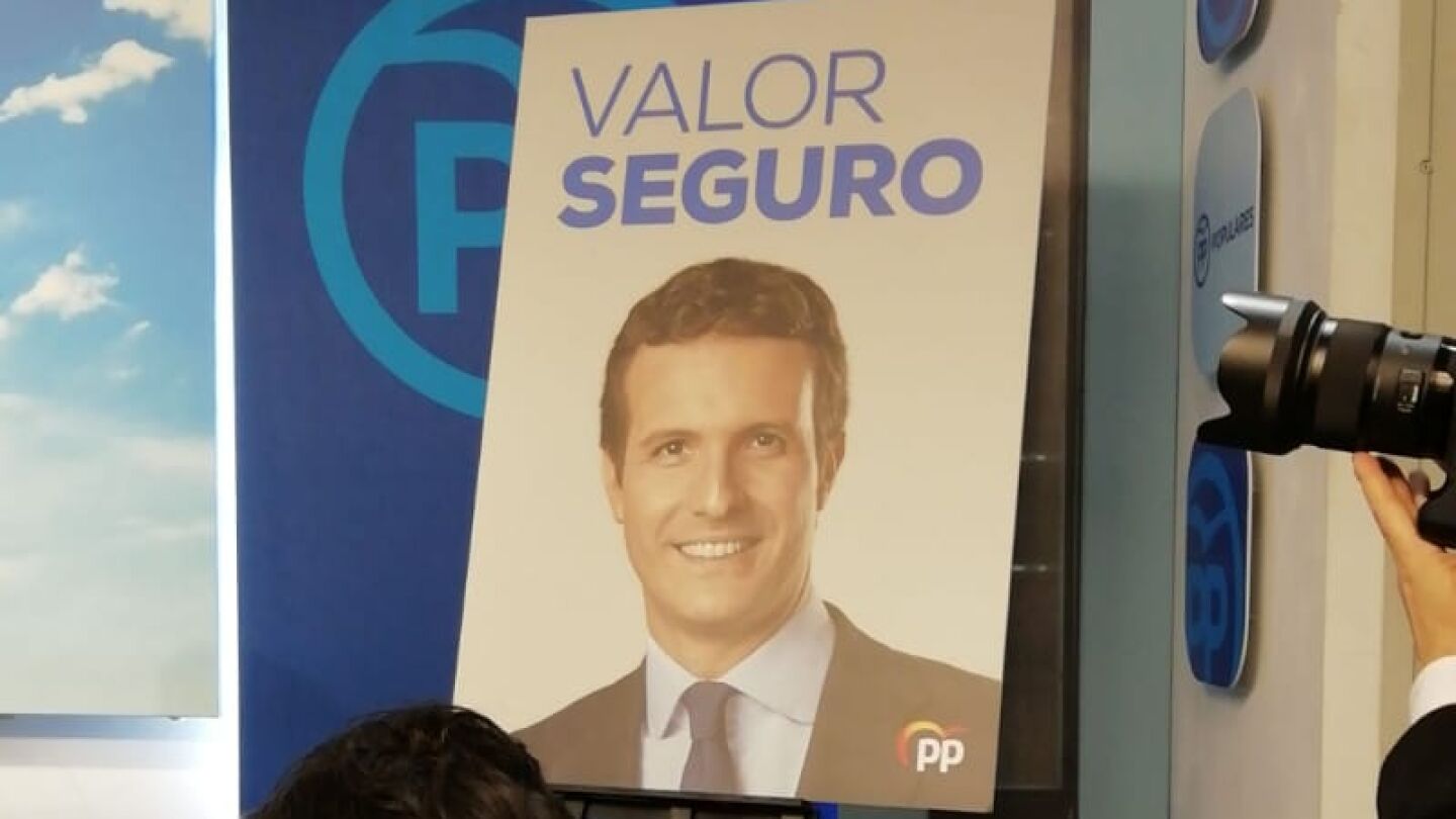 Cartel de campa&ntilde;a del 28A